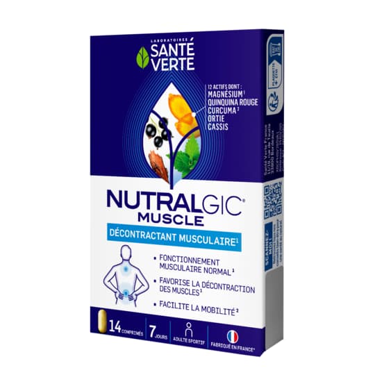 NUTRALGIC MUSCLE SANTE VERTE CPR14 — Pharmacie du port st-Maxime