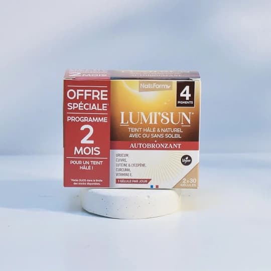 NAT&FORM LUMISUN BRONZ GELUL 30X2 — Pharmacie de Flandre