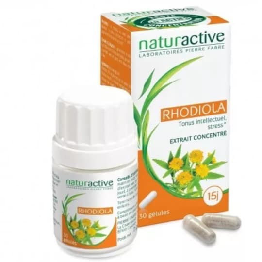 NATURACTIVE RHODIOLA BIO GELUL 30 — Pharmacie de Saint-Ouen - Saint-Ouen-de-Thouberville