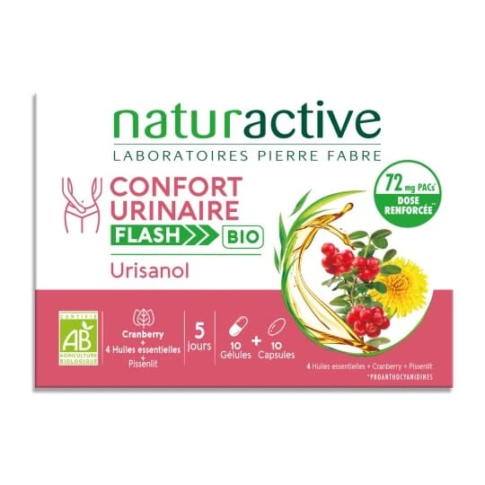 URISANOL CONF URIN FLASH 10+10 — Pharmacie de la Galoppaz