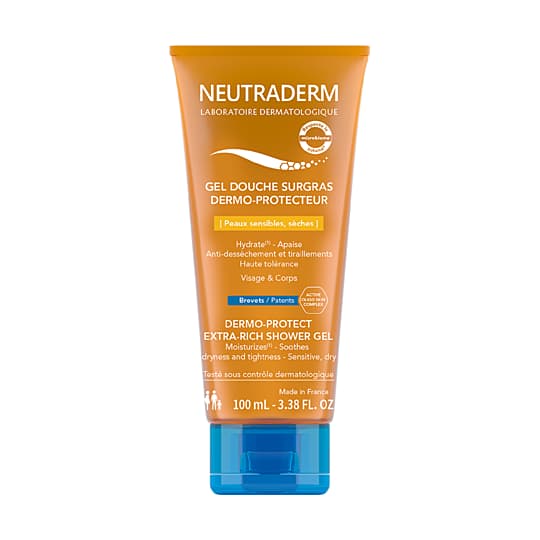 Neutraderm Gel Douche Surgras Dermoprotecteur 100ml — Pharmacie du Pilori