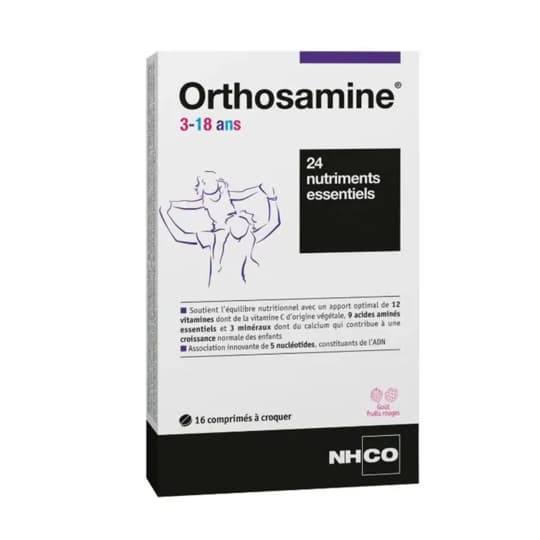 NHCO ORTHOSAMINE 3-18ANS CPR16 — Pharmacie entre Deux Guiers