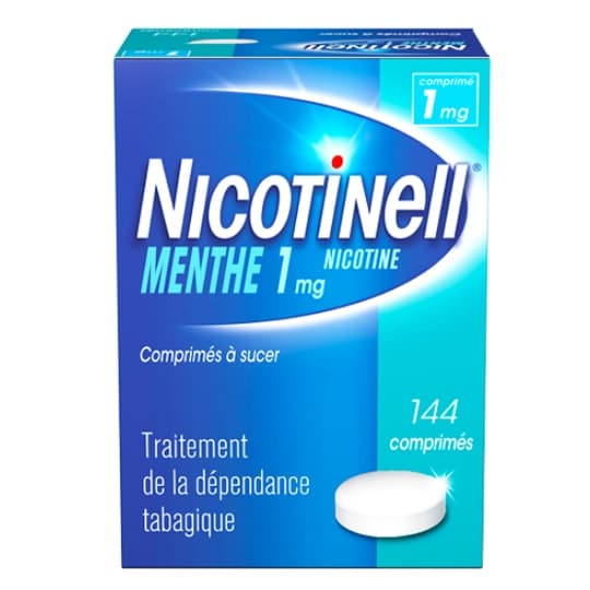 NICOTINELL 1MG CPR SUCER MENTHE144 — Pharmacie Europe Poitiers