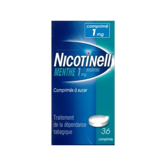NICOTINELL 1MG CPR SUCER MENTHE 36 — Pharmacie Pharmagreen Boucicaut
