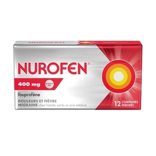 NUROFEN 400MG CPR 12 — Pharmacie des Couronneries