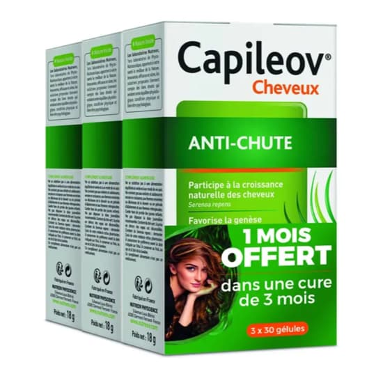CAPILEOV A/CHUTE GELUL 30 X3 — Pharmacie Lafayette Bordeaux
