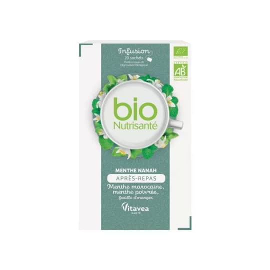 BIONUTRI INF MENTHE NANAH SACH20 — Pharmacie de Saint-Ouen - Saint-Ouen-de-Thouberville