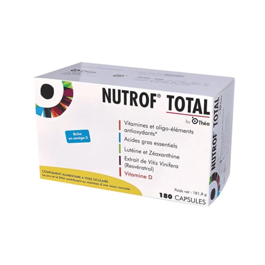 NUTROF TOTAL CAPS 180 — Pharmacie Des Passages - Boulogne-Billancourt