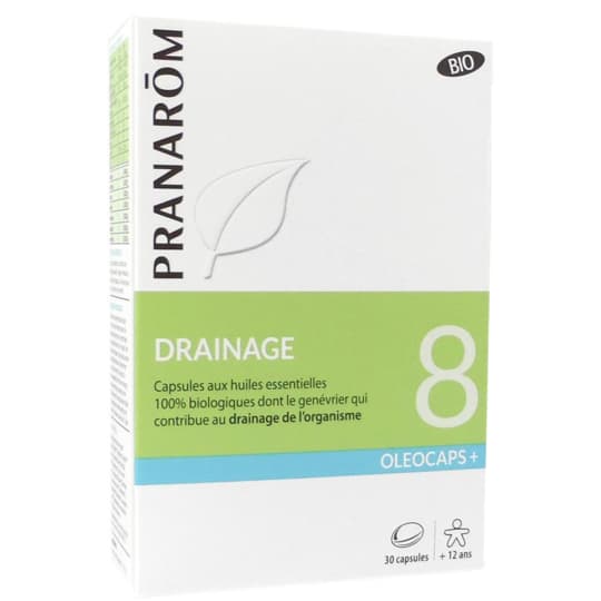 PRANAROM OLEOCAPS+8 DRAINAGE CAP30 — Pharmacie du Grand Vitrolles