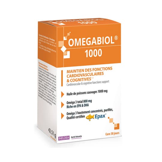 ISN INELDEA OMEGABIOL GELUL VEG 60 — Pharmacie Jeanne Hachette