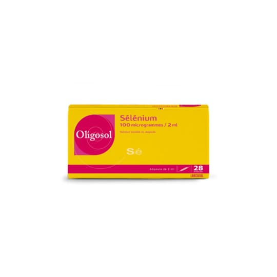 OLIGOSOL SELENIUM AMP 2ML 28 — Pharmacie Apothical Carré Sénart