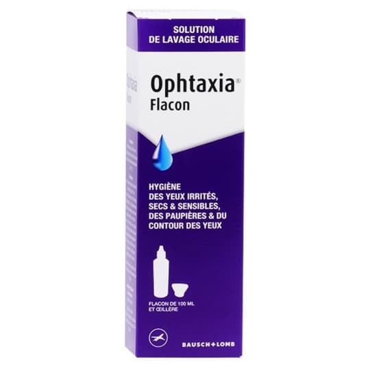 OPHTAXIA SOL OCULAIRE FLACON 100ML — Pharmacie de Saint-Ouen - Saint-Ouen-de-Thouberville