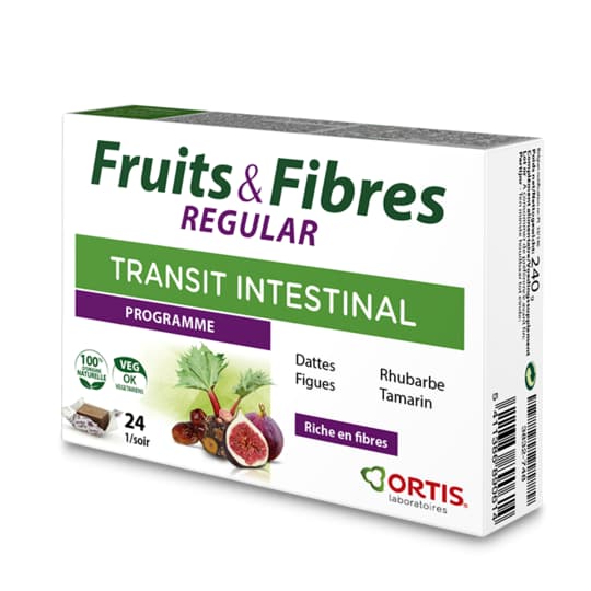 ORTIS FRUIT/FIB TRANS REGUL CUB24 — Pharmacie Boetie