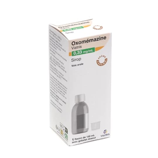 OXOMEMAZINE 0,33MG/ML VTS SP 150ML — Pharmacie Parc Lann