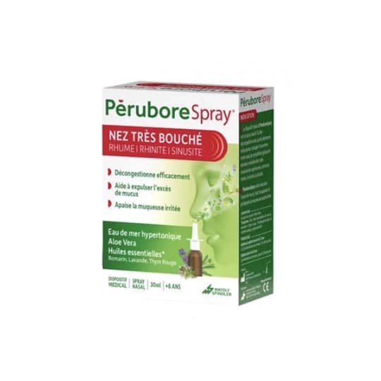 PERUBORESPRAY NEZ TRES BOUCHE 30ML — Pharmacie Riviera