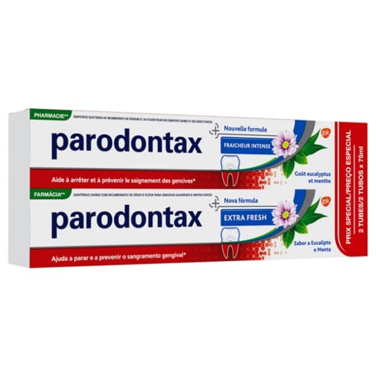 PARODONTAX DENT FRAICH INT 75ML X2 — Pharmacie de la Galoppaz