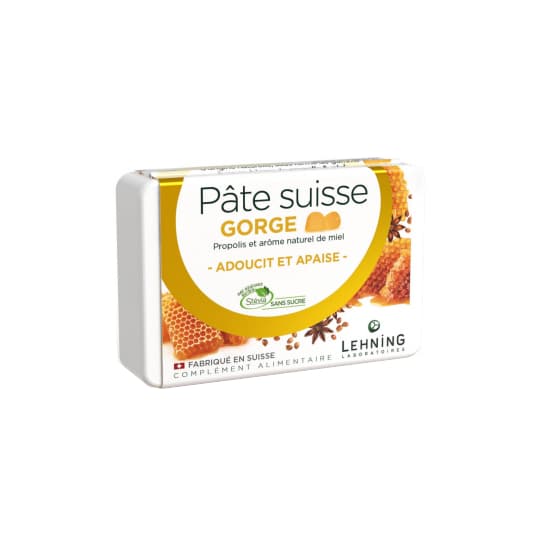 LEHNING PATE SUISSE GORGE GOMME 40 — Pharmacie Opéra Garnier