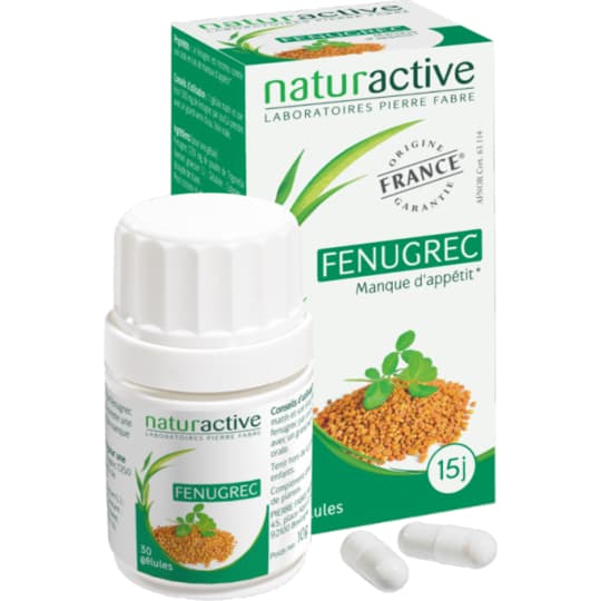 NATURACTIVE FENUGREC GELUL 30 — Pharmacie Erlon