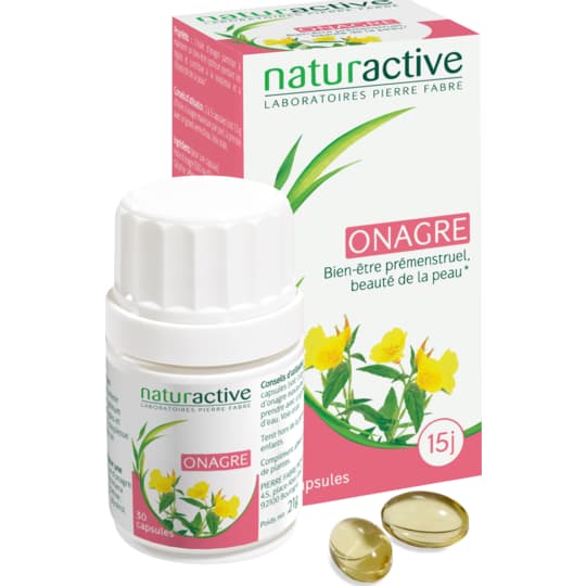 NATURACTIVE ONAGRE HLE CAPS 30 — Pharmacie Dall'oglio Poillevey