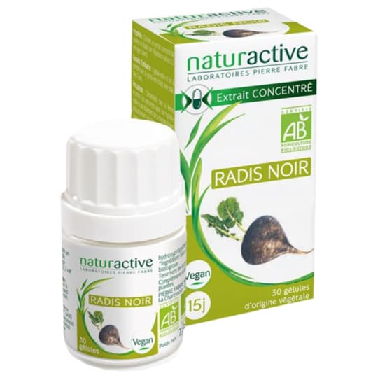 NATURACTIVE RADIS NOIR BIO GELUL30 — Pharmacie Jeanne D'Arc