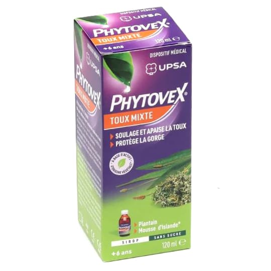 PHYTOVEX SP TX MIXTE S/SUCRE 120ML — Pharmacie Pharmavance Metz