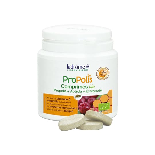 Ladrome Propolis Acerola Echinacee Bio Comprime 40 — Pharmacie De Mailloles