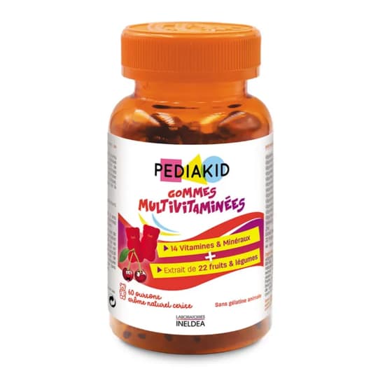 PEDIAKID GOM MULTIV ORA/CER OURS60 — Pharmacie Du Chatelet - Orleans