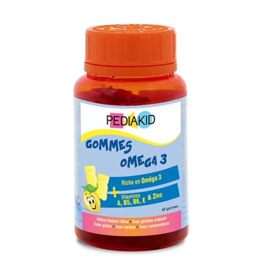 PEDIAKID GOMME P'TIT BIOTIC 60 — Pharmacie Belgrand Tenon