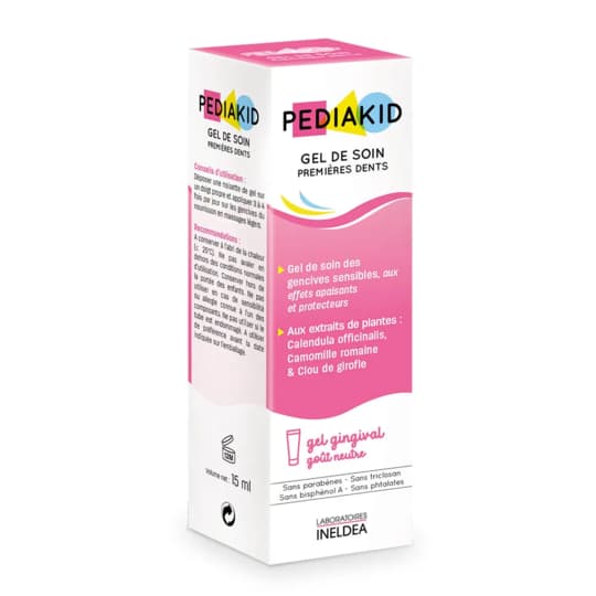 PEDIAKID GEL SOIN 1ERE DENT 15ML — Pharmacie Européenne 24/24 de la place de clichy