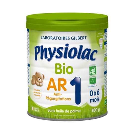 PHYSIOLAC LAIT BIO AR1 PDR 800G — Pharmacie Européenne 24/24 de la place de clichy