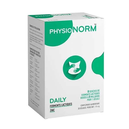 PHYSIONORM DAILY GELULE 30 — Pharmacie La Bonne Mère