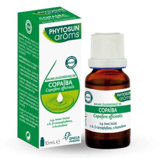 PHYTOSUNAROM BAUME COPAIBA 10ML — Pharmacie Marie Stuart