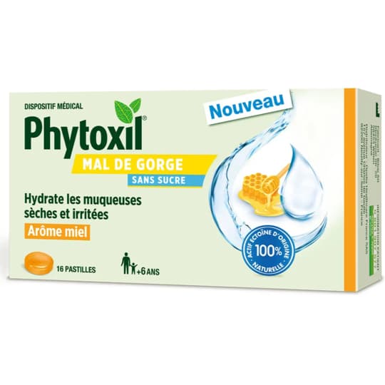 Phytoxil Mal Gorge Miel 16 Past Fr