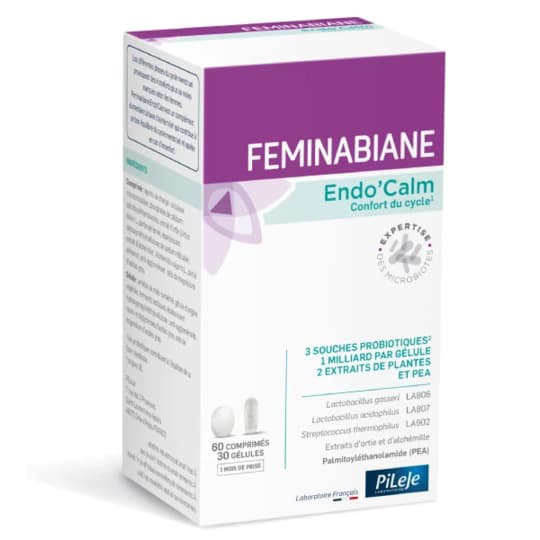Pileje Feminabiane Endo Calm Comprime 60 + Gelule 30
