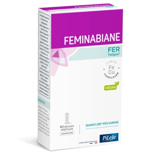 FEMINABIANE FER GELUL 60 — Pharmacie Européenne 24/24 de la place de clichy
