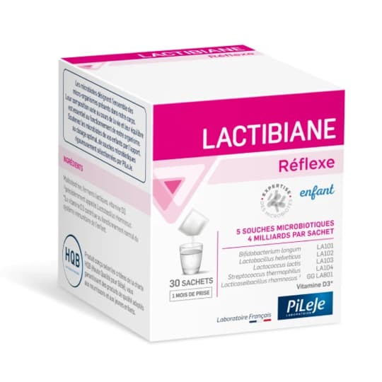 Pileje Lactibiane Reflexe Enfant Sachet 1g 30