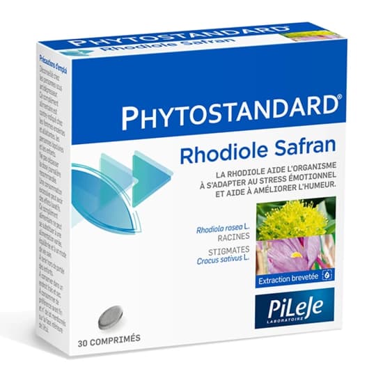 PHYTOSTANDARD RHODIOL/SAFRAN CPR30 — Pharmacie Herboristerie Petit