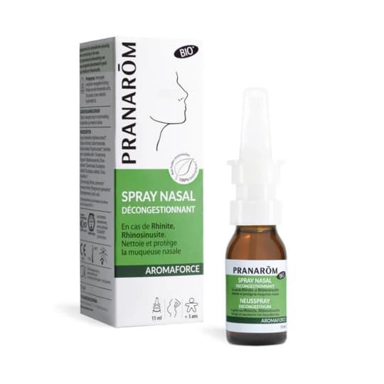 Aromaforce Bio Spray Nasal Décongestionnant, 15 ml — La Grande Pharmacie Moderne