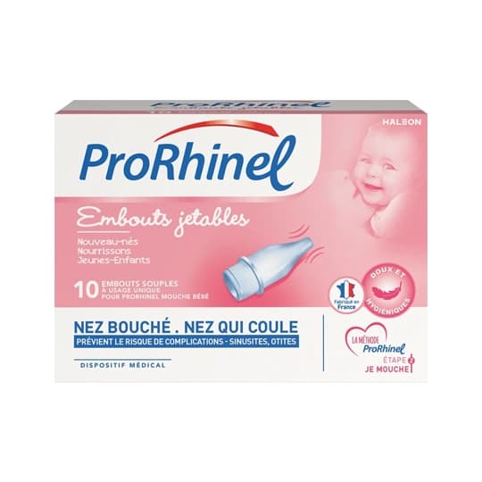 PRORHINEL EMBOUT JETABLE 10 — Pharmacie des Clos