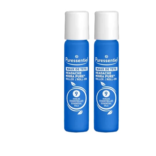 Puressentiel Roller Maux De Tete Migra Pure Aux 9he 5ml X2 -25% Sur Le 2eme — Pharmacie Apothical Nanterre Université