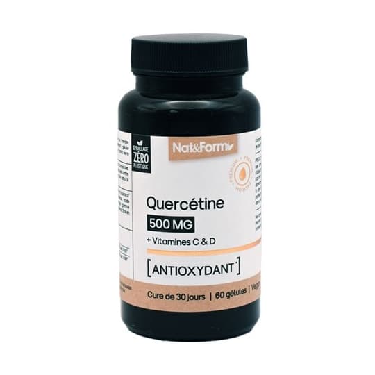 NAT&FORM QUERCETINE GELUL 60 — Pharmacie Pharmavance Paris 9 Rochechouart