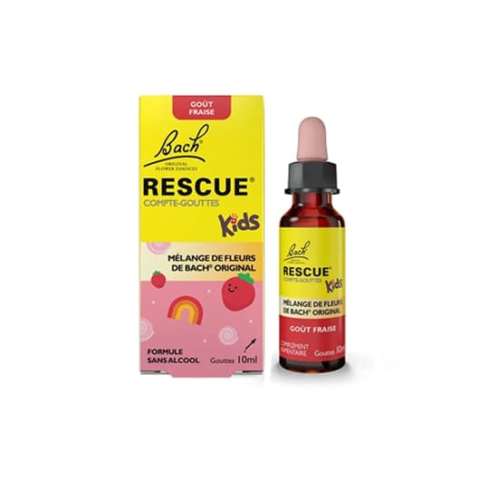 RESCUE BACH KIDS FRAISE GTTE10ML — Pharmacie Du Chatelet - Orleans