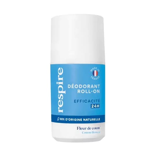 RESPIRE DEO ROLLON FL COTON 50ML — Pharmacie Jeanne Hachette