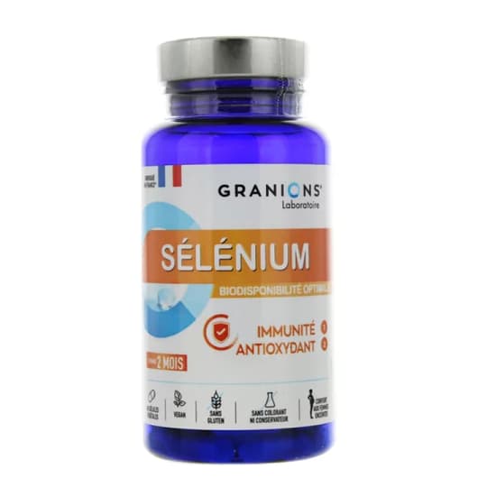 GRANIONS SELENIUM 55UG GELUL 60 — Pharmacie Jasmin