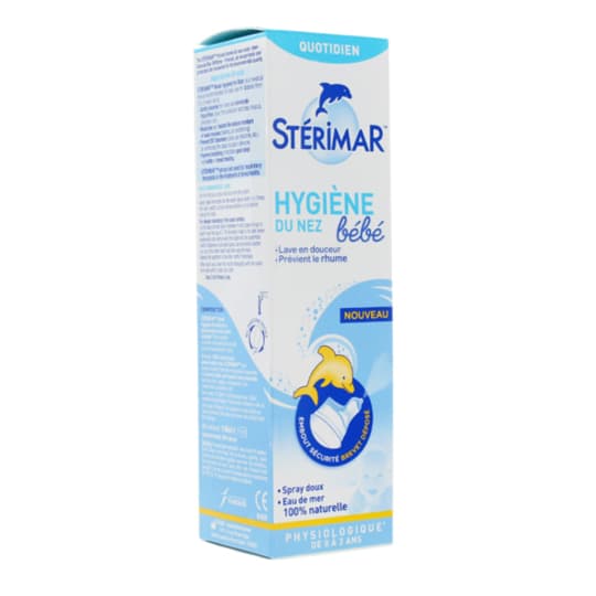 STERIMAR BEBE HYGIENE NEZ 100ML — Pharmacie de Saint-Ouen - Saint-Ouen-de-Thouberville
