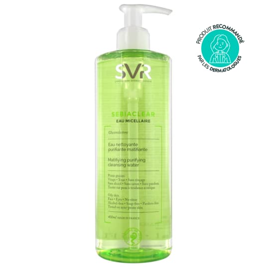 SVR SEBIACLEAR EAU MICELL 400ML — Pharmacie Fellous