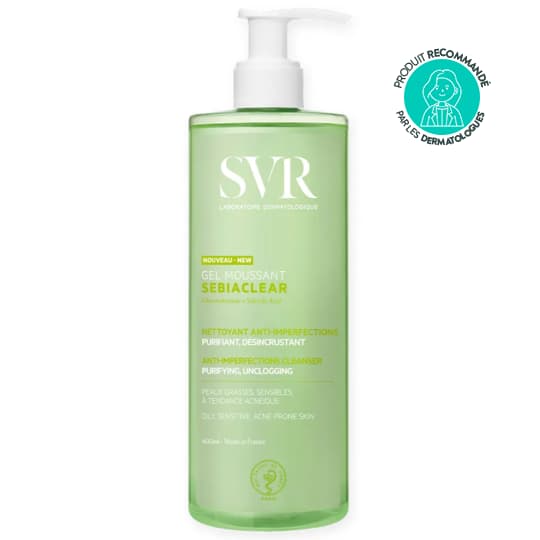 SVR SEBIACLEAR GEL MOUSS 400ML — Pharmacie Fellous