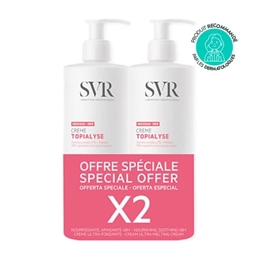 SVR TOPIALYSE CREME 400ML X2 — Pharmacie Roquette Arles by Nexum