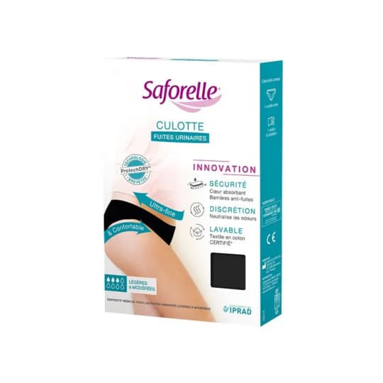 SAFORELLE CULOTTE FUITE URINAIRE42 — Pharmacie de Paris - Porte de Champerret