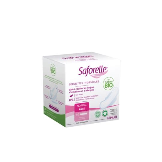 SAFORELLE COTON PROT SERV JOUR 10 — Pharmacie des Clos